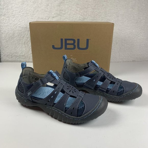 JBU by Jambu Gemini B3GEM45 Casual Fisherman Shoes Women's Size 7 M Denim‎ S0145 - Picture 1 of 9